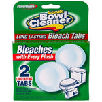 Powerhouse Toilet Bowl Cleaner Tabs with Bleach, Pack of 2