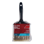 4'' Paint Brush, Polyester, Black Plastic Handle