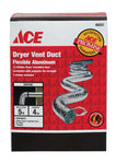 4 in. Dia. x 5 ft. L Dryer Vent Duct Aluminum