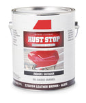 Gloss Rust Stop Oil-Based Enamel Paint Low Voc Leather Brown 1 Gal.