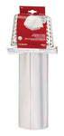 Plastic Dryer Vent Hood 4 In. W White
