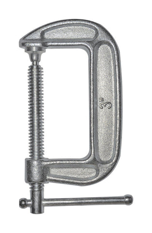 Bessey Drop Forged C-Clamp 800 Lb. 1-3/4", Steel, Silver, D Light Duty
