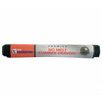 C.H. Hanson Premier No Melt Lumber Crayon, 4.5"L x 0.5"W, Metal, Black