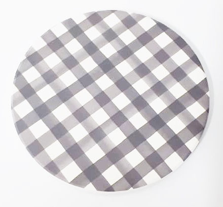 Coaster Round, Dots Design, Assorted Colors
