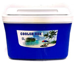 Cooler Box 5 Ltrs, Blue/White