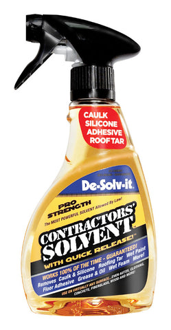 De-Solv-It Contractors' Solvent Citrus Scent Degreaser 12.6 Oz. Trigger Spray Bottle