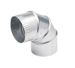 Deflect-O 4 In. Dia. Aluminum Elbow