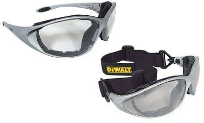 Dewalt Framework Protective Eyewear, Indoor/Outdoor Lens, Silver Frame