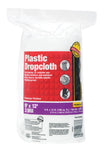 Drop Cloth, 9'W x 12'L x 3 mil, Plastic, Clear