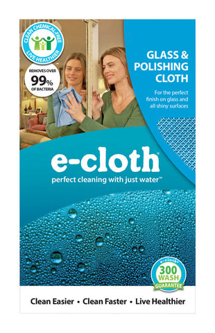 E-Cloth Glass and Polishing Polyester/Polyamide Cleaning Cloth 16 in. W x 20 in. L