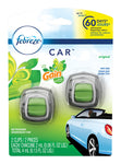 Febreze Car Air Freshener Car Vent Clip, 0.13 oz., Pack of 2, Gain Original Scent Liquid