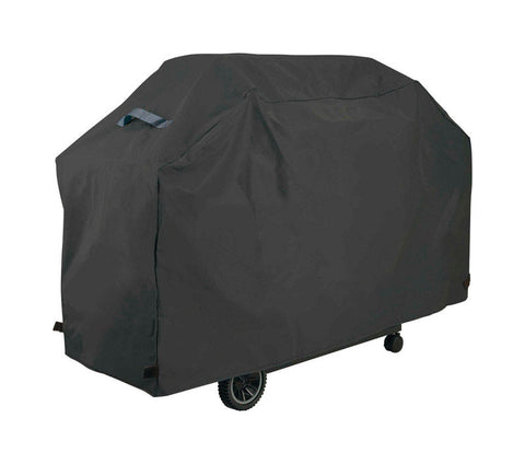GrillMark Grill Cover, 56'' x 21'' x 40'', Polyester, Black