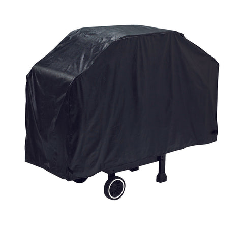 GrillMark Grill Cover, 56'' x 21'' x 40'', Vinyl/Polyester, Black