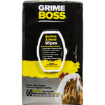 Grime Boss Fiber Blend Cleaning Wipes 9.8 in. W x 8.2 in. L 60 pk