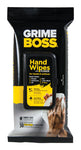 Grime Boss Heavy Duty Cleaning Wipes, 9.8' x 8.2', Pack of 30