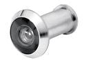 Hermex Satin Chrome Plated Len Door Viewer, For 4 cm to 6 cm Door Thickness