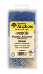 Hillman Conical Anchor Kit No. 6-8 Dia. X 3/4 In. L 201 Pk