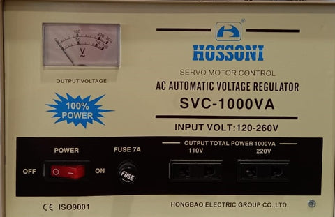 Hossoni AC Automatic Voltage Regulator, SVC-1000VA