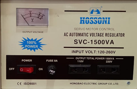 Hossoni AC Automatic Voltage Regulator, SVC-1500VA