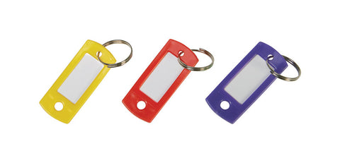 Hy-Ko 2GO Key ID Tag, Plastic, Assorted Colors