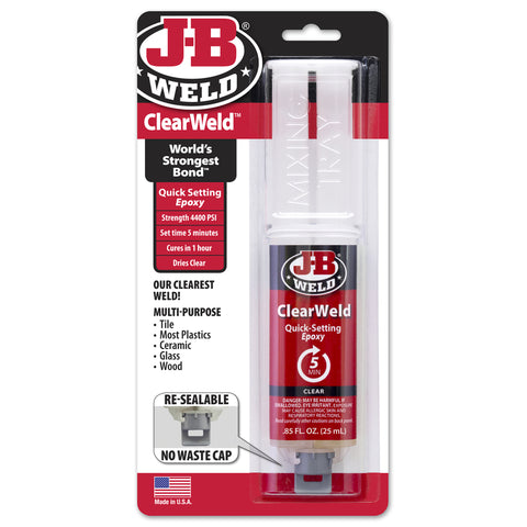 J-B Weld MinuteWeld High Strength Gel Automotive Epoxy 0.85 oz.