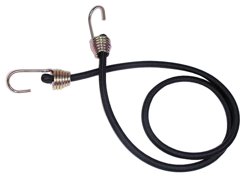 Keeper Bungee Cord, 40'', Heavy Duty, Polypropylene, Black