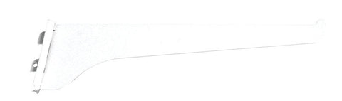 Knape & Vogt Standard Shelf Bracket, 10', Steel, White