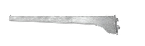 Knape & Vogt Standard Shelf Bracket, 12', Steel, Anochrome Finish