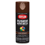 Krylon Fusion All-In-One Gloss Espresso Paint + Primer Spray Paint 12 oz.