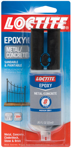 Loctite Metal/Concrete Epoxy 0.85 Oz.