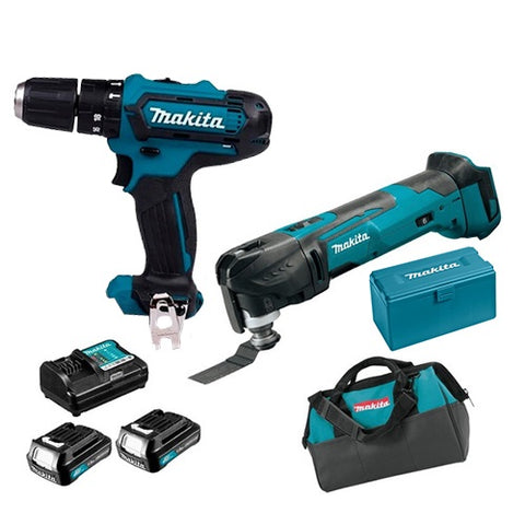 Makita CLX203AX4 Cordless Combo Kit, 12V