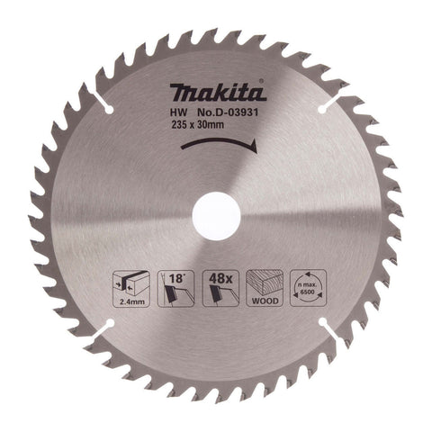 Makita Circular Saw Blade, 235 x 30 mm, 48 Teeth