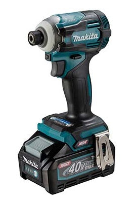 Makita Cordless Impact Driver, Hex Shank 6.35 mm, 220 N-m, 40V max Li-ion