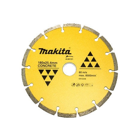 Makita Diamond Saw Blade, 180 x 24.4 mm, For Concrete