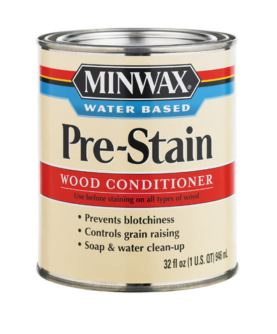 Minwax Pre-Stain Wood Conditioner, 1 Quarts, Water-Based