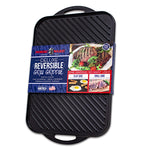 Nordic Ware Grill Griddle, Reversible, 16.8'' x 11.6'', Black