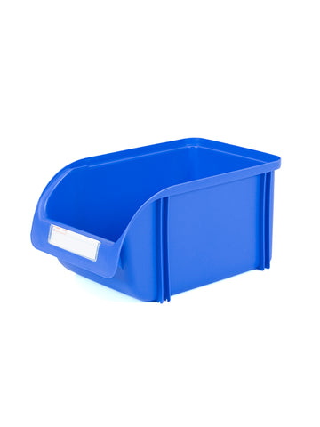 Plastiken Stackable Storage Bin, 21 cm, Blue