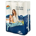 Premia 3-Ply Paper Towels, Pack of 12 Rolls