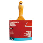 Select 6'' Paint Brush, Polyester Bristle, Black