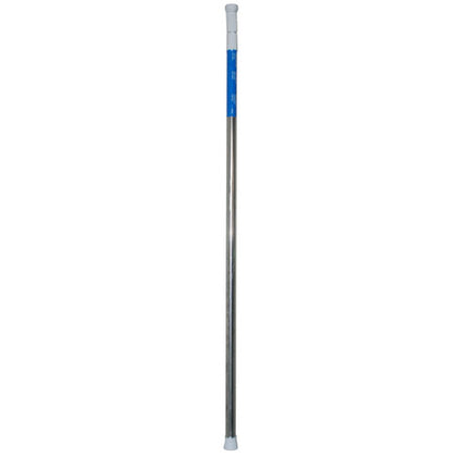 Smart Shower Curtain Rod Extendable, 3.6' To 4.9' L, Stainless Steel