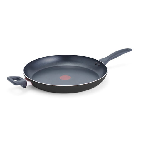 T-Fal Specialty Fry Pan, 13''.Dia, Aluminum, Black
