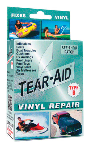 Tear-Aid Patch Type B Clear Vinyl Repair Patch Kit