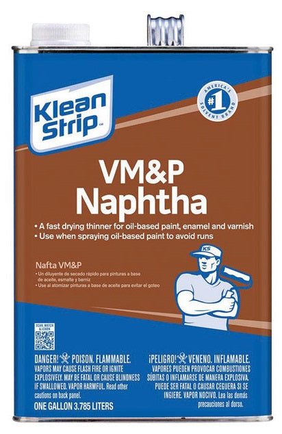Klean Strip VM&P Naphtha Solvent, 1 Gallon, No Odor, Indoor/Outdoor