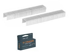 Truper 1/4" Staples for Model: 220300756 and 220300577, Pack of 1000