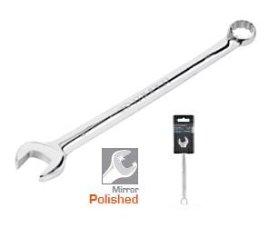 Truper 18 mm Extra-Long Metric Combination Wrench, Length 269 mm