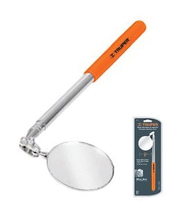 Truper Telescopic Inspection Mirror, Length 7' to 14'