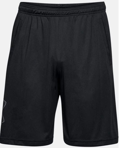 UA TECH GRAPHIC SHORT, LG BLACK / UA1306443-00101