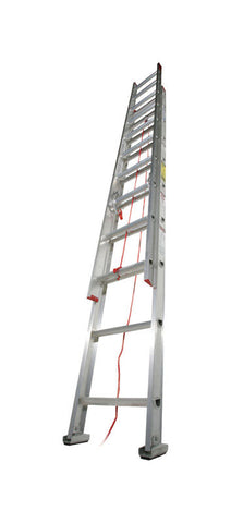 Werner 24 ft. H x 16 in. W Aluminum Extension Ladder Type III 200 lb.