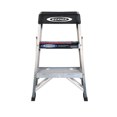 Werner 2 Ft. Aluminum Ladder 300 Lb. Type Ia