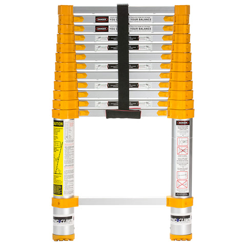Xtend+Climb Extension Ladder, 12.5'H x 20''W x 5''D, Aluminum, Type 1 250 lb.